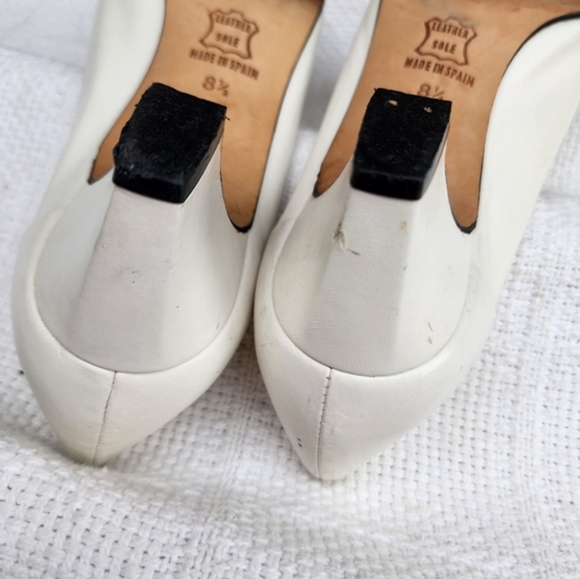 Studio‎ Donna two tone leather pumps 8.5 - Picture 3 of 8